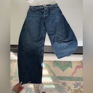 Agolde High Rise Curved Taper